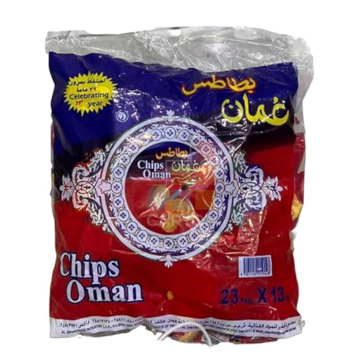 شيبس عمان 23*13جم